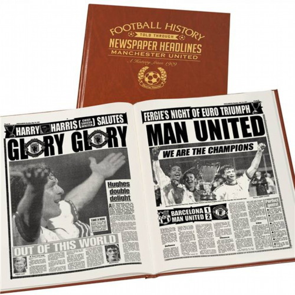 Personalised Football Team History Book