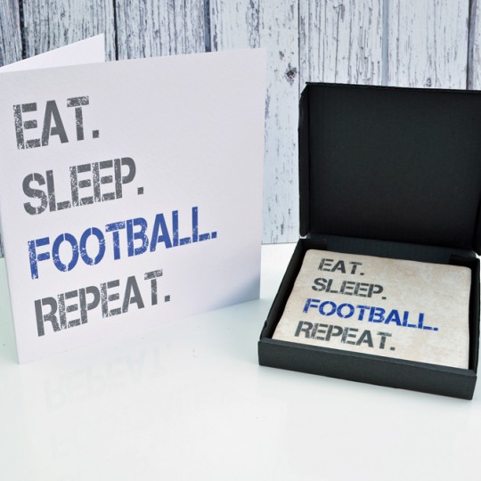 Gift Set Football Card and Coaster