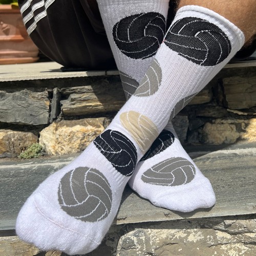 Football Men's Upcycled Crew Socks