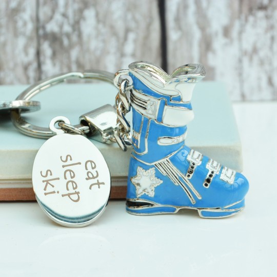 Personalised Ski Boot keyring Personalised Ski Boot keyring