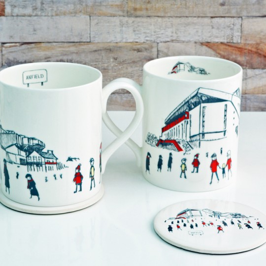 Anfield Football Stadium Mug 