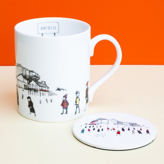 Anfield Football Stadium Mug 