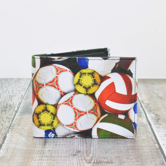 Multi Football Leather Wallet