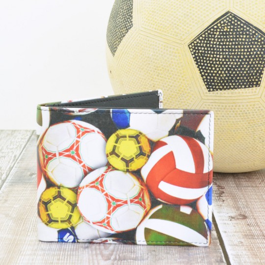 Multi Football Leather Wallet