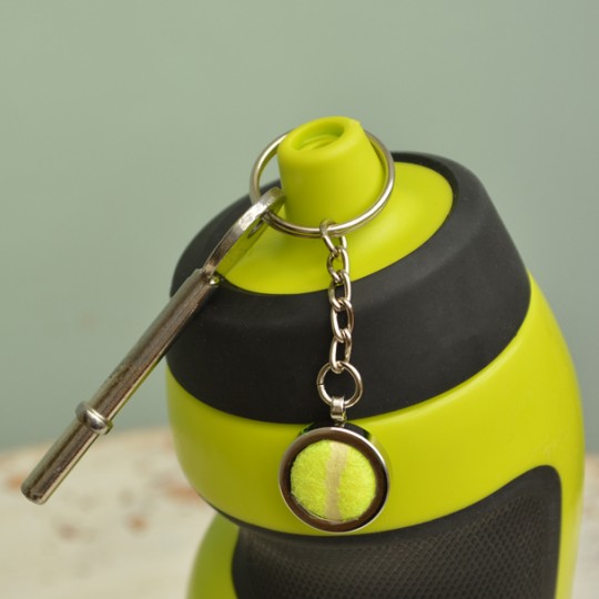 Genuine Tennis Ball Keyring