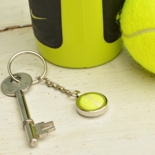 Genuine Tennis Ball Keyring