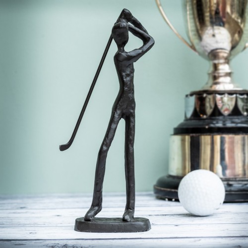 Golfer Sculpture