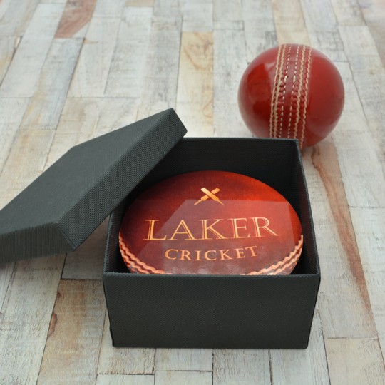 Personalised Cricket Ball Coaster