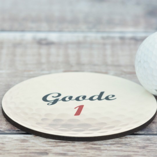 Personalised Golf Ball Coaster
