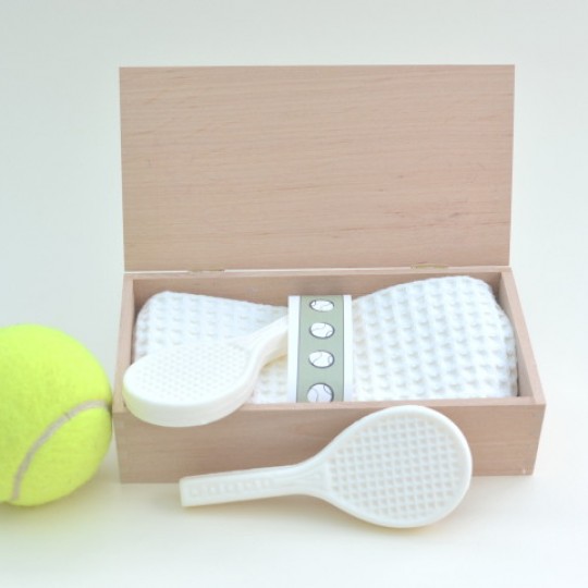 Set of 2 Tennis Racquet Soaps