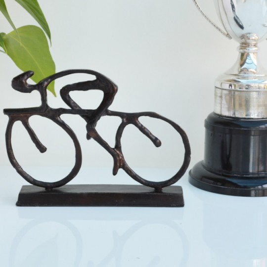 Cyclist Sculpture