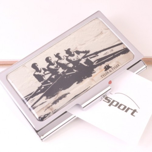 Enamel Rowing Business Card Case