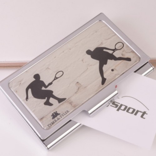 Tennis Business Card Case