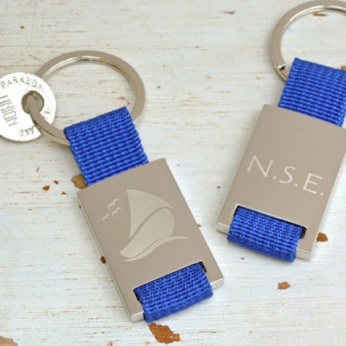 Personalised Sailing Keyring