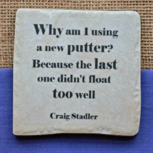 Famous Golf Quotes Coasters
