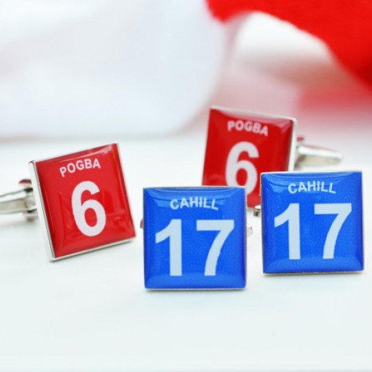 Personalised Football Shirt Cufflinks