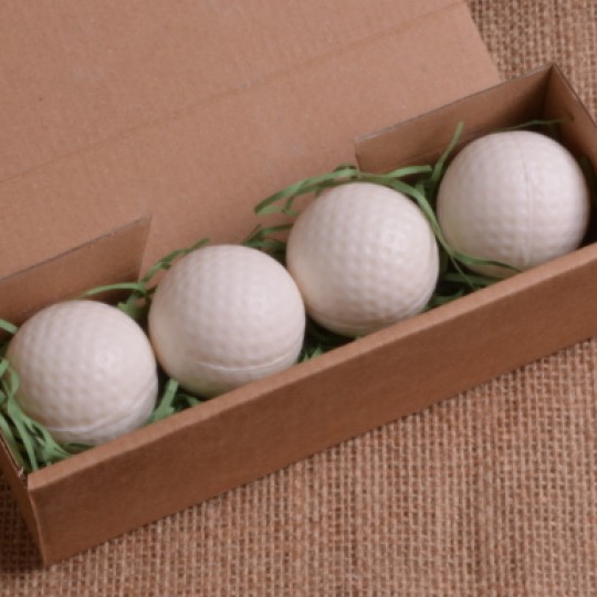 Set of 4 Golf Ball Soaps