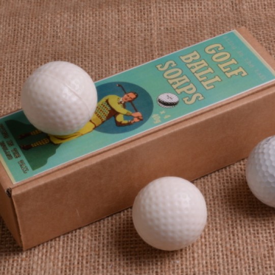 Set of 4 Golf Ball Soaps