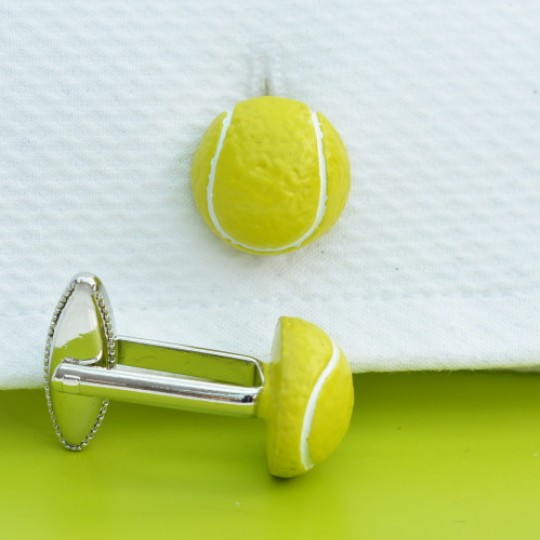 Tennis Ball Cufflinks