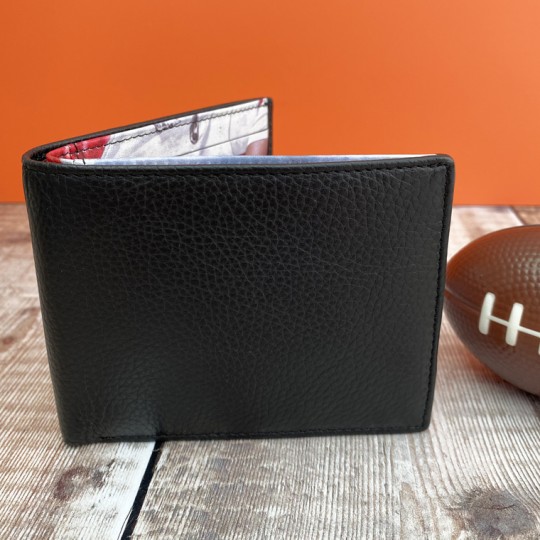 Rugby Leather Bi-Fold Wallet