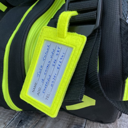 Tennis Luggage Tag 