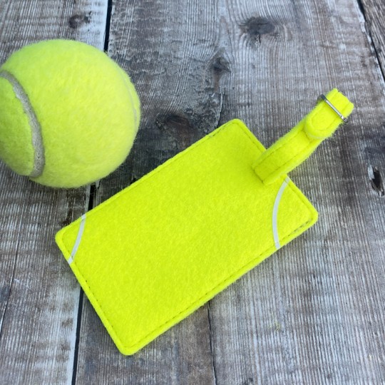 Tennis Luggage Tag 