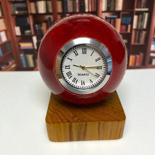 Cricket Ball Clock Cricket Ball Clock