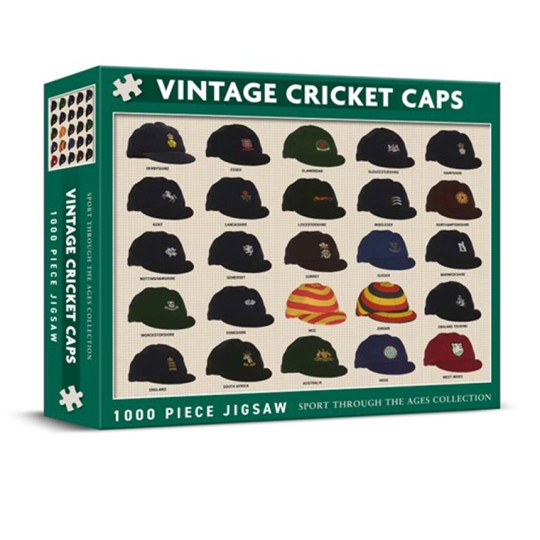 Vintage Cricket Caps 1000 Piece Jigsaw