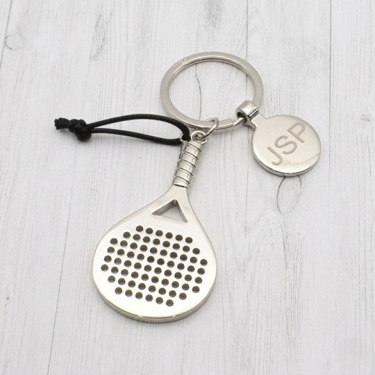 Personalised Padel Keyring