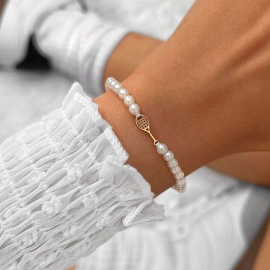 Pearl Tennis Bracelet