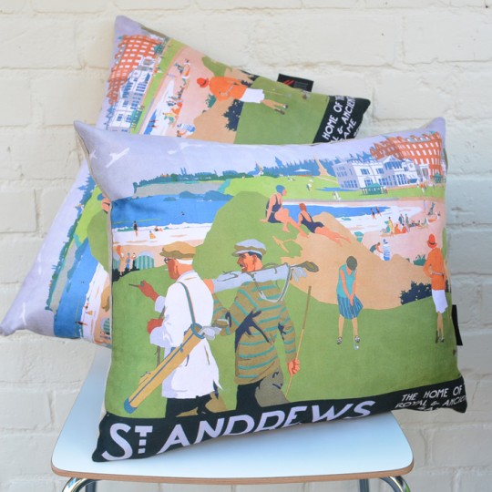 St Andrews Golf Cushion