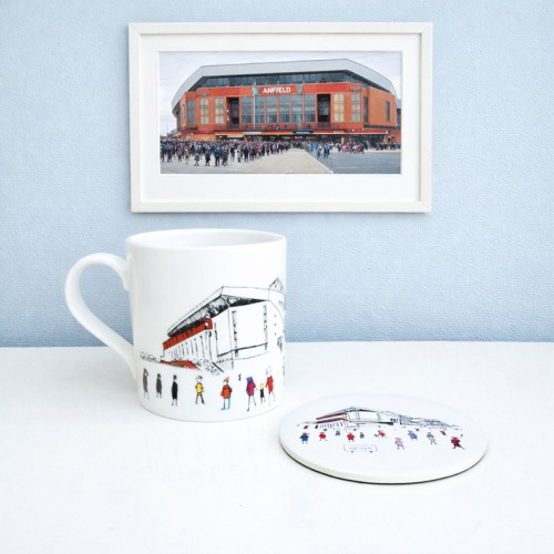 Anfield Football Stadium Mug Anfield Football Stadium Mug