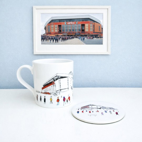 Anfield Football Stadium Mug 