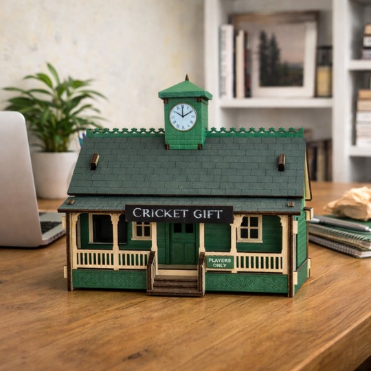 Cricket Pavilion Desk Tidy
