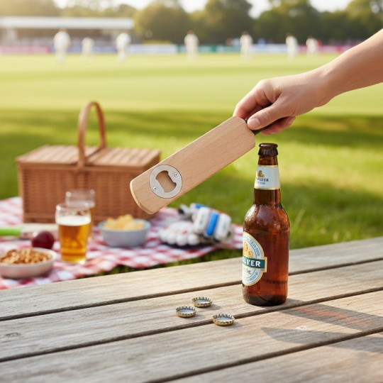 Cricket Bat Bottle Opener