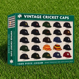 Vintage Cricket Caps 1000 Piece Jigsaw