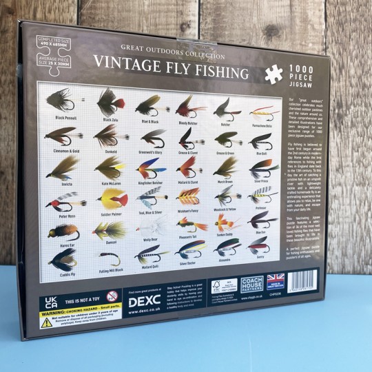 Vintage Fly Fishing Jigsaw