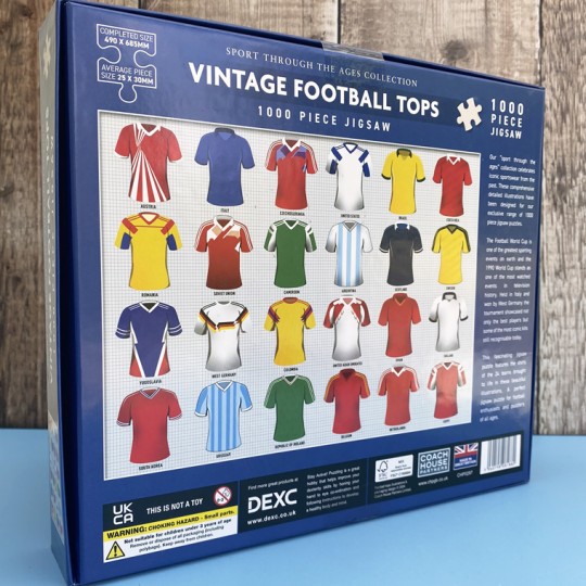 Vintage Football Tops Jigsaw