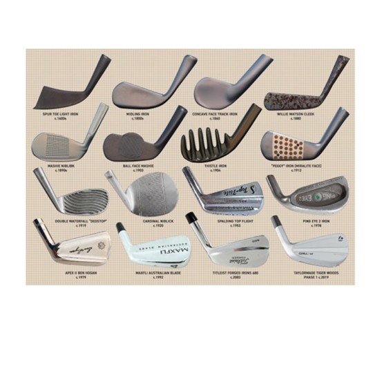 Vintage Golf Clubs 1000 Piece Jigsaw
