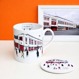 Highbury Football Stadium Mug 
