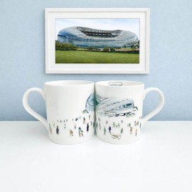 Lansdowne Road Stadium Irish Rugby Mug 