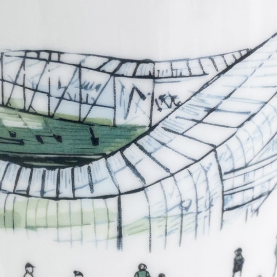 Lansdowne Road Stadium Irish Rugby Mug 