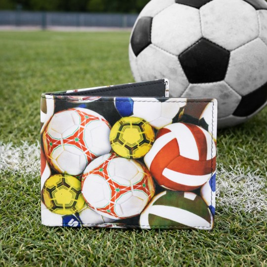 Multi Football Leather Wallet