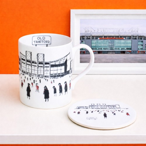 Old Trafford Football Stadium Mug 