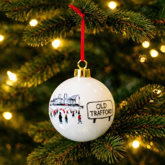 Football Stadium Christmas Bauble