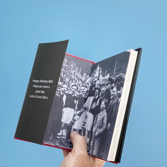 Personalised On This Day Football Team Book - 10 teams