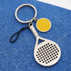 Personalised Padel Keyring