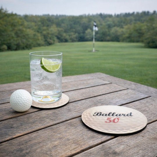 Personalised Golf Ball Coaster