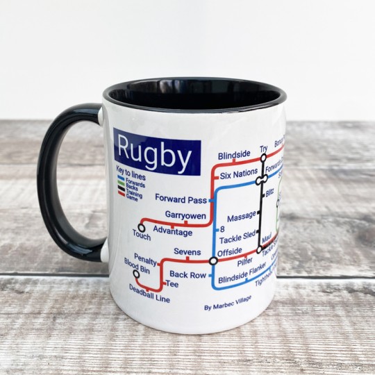 Metro Rugby Mug