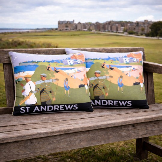 St Andrews Golf Cushion